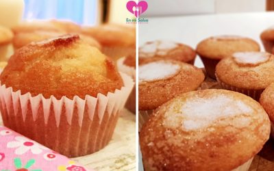 MAGDALENAS DE NATA CON COPETE Y SIN COPETE