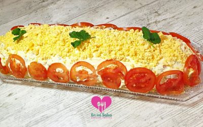 ENSALADILLA RUSA CASERA. Receta fácil