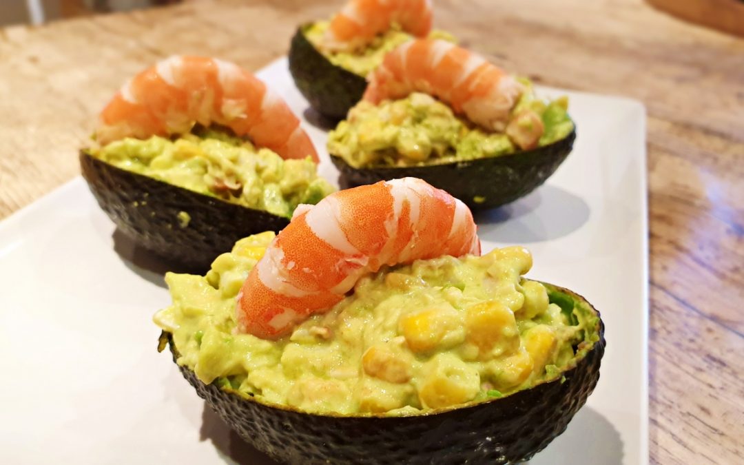 AGUACATES RELLENOS EN MI SALSA RECETAS F CILES