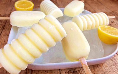 POLOS CASEROS DE LIMÓN Y LECHE CONDENSADA
