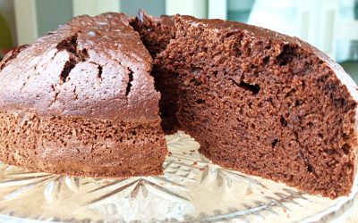 BIZCOCHO DE CHOCOLATE CON AGUA