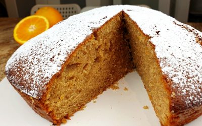BIZCOCHO DE NARANJA Y CANELA