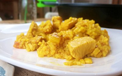 ARROZ CON POLLO Y VERDURAS