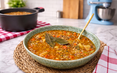 LENTEJAS CON VERDURAS FÁCILES Y RÁPIDAS